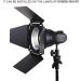 Barn Door with Honeycomb Grid & Color Gel Filters for Bowens Mount LED Lights - Buy Online on GoSupps.com