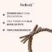 Bellody Original Hair Tie - Stylish Braided Hair Tie Set (4 - Mocha Brown) | Strong Hold Women's Hair Accessories - Buy Online on GoSupps.com