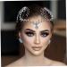 Bridal Headpieces for Wedding Rhinestone Headband Forehead Headband Headpiece Hair Accessories for Bride Silver Other Holiday Supplies - Buy Online on GoSupps.com