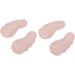 Mobestech 4 Pairs Orthotic Insoles for Women | Arch Support High Heel & Sneaker Pads | Non-Slip Leather Half Pads - Buy Online on GoSupps.com