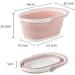 ecaqlin 1 Pcs Khaki Outdoor Cleaning Plastic Bucket Clothing Storage Bucket Debris Sorting Accessories - Buy Online on GoSupps.com