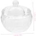 OUNONA Glass Jar Nail Dish with Lid Nail Art Liquid Holder Nail Cups with Lids Dappen Dish Nail Art Accessories Manicure Nail Dish Cup Nail Accessories Nail Powder Wedding Glass - Buy Online on GoSupps.com