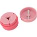 Travel Silicone Makeup Containers Silicone Cream Jars with Spoon 3 in 1 Trinkets Outdoor Pills for Women (Pink) - Buy Online on GoSupps.com
