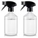 WT Wisdom Together 2 pieces Spray bottles 500ml spray bottle with adjustable spray head spray bottle small spray bottle plants spray bottle for plants flowers garden hairdresser