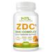 MUSCLE FOOD LABS | Z D C Plus | Vitamin C 500mg | Vitamin D3 | Zinc | Turmeric | Ginger | Lysine | Non-GMO & Gluten Free | Veggie Caps | 120 Servings