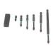 Screwdriver Bit Set Screwdriver Bit Set Strong Magnetic 6 Piece Replacement Non-Slip Fine Tooth for Woodworking