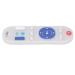 Silicone Teething Toy TV Remote Shaped High Simulation Multi Buttons Textured Baby Teether (Beige)