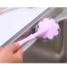 kesurpae ABS Steel Wire Cleaning Brush Portable Long Handle Washable Reusable Household Kitchen Cooking Bench Plate Brushes Purple - Buy Online on GoSupps.com