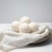 Morus Wool Dryer Balls 6-Pack Drying Balls for Laundry Reusable Fabric Softener Reduce Clothing Wrinkles Drying Clothes Faster Eco-Friendly - Buy Online on GoSupps.com