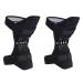 1 Pair Power Lift Joint Support Knee Brace Pad Rebound Spring Force Running Leg Band booster