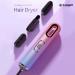 NGP 3 in 1 Electric Hair Styler Brush & Blow Dryer - 1200W Multifunctional Hot Air Brush for Curly & Straight Hair - Purple - Buy Online on GoSupps.com