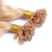Shop Premium Keratin Bonding Wavy Hair Extensions #18 Natural Blonde - 50cm 100 Strands 100% Remy Quality - Buy Online on GoSupps.com