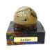 Stone Jar Amber Solid Perfume Long Lasting Body Fragrance In Large Hand Carved- 8 gm (Pack Of 1)