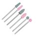 6pcs Stainless Steel Nail Drill Bits Set - Professional Grinding Heads for Dead Skin Removal & Polishing - 5 Types Available - Buy Online on GoSupps.com