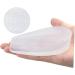 FOMIYES Height Increasing Insoles - Silicone Heel Pad for Extra Height | 1 Pair White 10x6x1cm - Buy Online on GoSupps.com