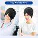NEWGO Migraine Relief Cap - Full Coverage Headache Hat for Cold Therapy, Sinus & Stress Relief - Form Fitting & Stretchable - Black - Buy Online on GoSupps.com