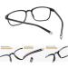 Adjustable Eyeglasses - Dial Vision Flex Auto Focus Self-Adjusting Reading Glasses (0.00 to 4.00) - Stylish Purple Design International Shipping Available - Buy Online on GoSupps.com