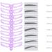 Zonster Eyebrow Templates - 1PC Shaping Stencil for DIY Makeup & Grooming Tools - International Shipping Available - Buy Online on GoSupps.com