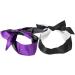 Buy GLEAVI 4 Pcs Satin Eyeshade Sleeping Mask | Comfortable Blackout Eye Masks for Travel & Sleep | Silk Decorative Eye Cover - Buy Online on GoSupps.com