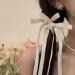 JSGHGDF Ribbon Hair Clip Long Ribbon Hairpins Sweet Hairclips Hair Barrettes for Women Side Styling Red pair - Buy Online on GoSupps.com