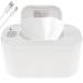 Baby Wipe Warmer Even Heating Wet Wipes Warmer Large Capacity Baby Wipe Heater Wipe Holder Portable Baby Wipes Dispenser Warmer Prevent Dry USB Baby Wipe Warmer for Car Home Baby Nursery 20 12 10cm (White)
