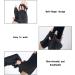 PLABBDPL UV Shield Glove Nail Care Gloves UV Protection Gloves Manicure Gloves UV Shield Gloves for Nail Polish Nail Art Dryer Black - Buy Online on GoSupps.com