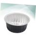Beavorty 6-Pack Black Mini Heating Bowls & Aluminum Foil Wax Containers for Cake Baking & Hair Removal - Ideal for Melting Wax - Buy Online on GoSupps.com