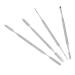 4 pi ces Lot de Spatules Acier Inoxydable pour Manucure et Maquillage B tons de M lange Plats et Effil s Outils Professionnels pour Ongles et Maquillage Accessoires Proth siste