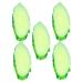 Abaodam 5pcs Simulation Cucumber Slice Photo Ornament Showcase Prop Simulation Cucumber Models Food Toy