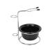 Mostache Shaving Bowl Set for Men Heavy Duty Durable Fashion Space Saving Stainless Steel for Barber Shop