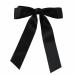 xbiez Long Ribbon Bowknot Hair Clip Ins Style Hairpin Girl Hair Barrettes Side Hair Bows Female Ponytail Holder Hair Accessory Black