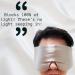 Adjustable Soft Silk Sleep Eye Mask for Lucid Dreaming - Blocks 100% Light, Comfortable Travel Nap Luxury Blindfold for Adults - Super-Smooth Satin - Buy Online on GoSupps.com