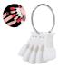 Nail Art Tips - 10pcs White Nail Sticks & Color Display Cards for Manicure & Gel Polish Practice - Buy Online on GoSupps.com