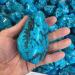 Natural Crystal Rough Blue Turquoise Rough Stone Quartz raw Crystal Crystals and Minerals 3pc - Buy Online on GoSupps.com