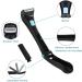 14.7inch Electric Back Hair Shaver Detachable Body Hair Trimmer 180 Degrees Foldable Back Razor Pain-Free Electric Back Shavers for Men with Handle Wet or Dry Cordless Body Shaver for Men Travel - Buy Online on GoSupps.com