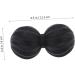 CLISPEED Peanut Massage Ball - Deep Tissue Shoulder Roller & Yoga Roller - Medium Black for Optimal Relief - Buy Online on GoSupps.com