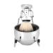 Premium 2-in-1 Shaving Cup & Stand Holder Set - Stainless Steel Brush & Shell for Men - Perfect Grooming Tool - Buy Online on GoSupps.com