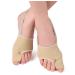 Bale toe big toe spreader with gel bale stretchy pads padded rail hallux valgus overlapping treatment for bale toes protection against bale toes size L