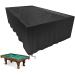 Fenghome 7/8/9 Foot Pool Table Cover, Waterproof Billiard Tables Protective Cover with Elastic Hem Cord for Pool Tables 8FT: 102 x 53 x 32 inches