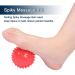 Plantar Fasciitis Night Splint & Orthotic Brace for Effective Pain Relief with Spiky Massage Ball - Black - Buy Online on GoSupps.com