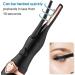 2-in-1 Electronic USB Eyelash Curler Woman 3 Temperature Mode Adjustable Heated Eyelashes Curling Tool Heating Black - Buy Online on GoSupps.com