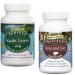 Perfect Supplements Whole-Food Nutrition Bundle Aquatic Greens Capsules & Desiccated Beef Liver Capsules Daily Energy Vitality & Nutrient Support