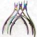Cuticle Scissors - 1pc Rainbow Cuticle Nipper Chameleon Nail Cuticle Nipper Clipper Cutter Dead Skin Remover Manicure Nail Art Tool - Buy Online on GoSupps.com