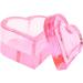 Harilla Nail Art Dish with Lid Nail Art Glass Cup Easy Clean for Woman Holder Equipment Small Jewelry Storage Box pink - Buy Online on GoSupps.com
