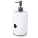 Massage oil heating lubricant warmer lotion heater 360-degree heating for a single bottle LED touchscreen temperature control lotion warmer with 2 bottles (EU plug)