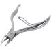 Stainless Steel Cuticle Nipper for Ingrown Nails Hard Nails Leuconychia - Premium Quality Easy Grip Long Lasting Sharpness - Buy Online on GoSupps.com