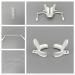 2PCS Dental Retractor Set - Saliva Intraoral Lip & Wange Retractors for Dentistry | Small Size for Dry Oral Areas - Buy Online on GoSupps.com