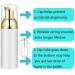 Tiamu 10pcs Empty Foam Dispensers - 30ml Plastic Lotion Pumps for Perfumes Hand Soap Shower Gel Essential Oils & Makeup - Buy Online on GoSupps.com