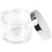 Beauticom 4 oz Thick Wall Round Clear Acrylic Jars with Lids 36 Leak Proof Beauty Cream Containers - Buy Online on GoSupps.com