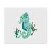 2 x 'Seahorse' Microfiber Lens/Eyeglass Cleaning Cloths (LC00020855)